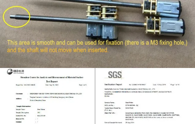 M4* 100 мм вал с винтовой резьбой, N20 DC мотор-редуктор DIY дверной замок, робот, 100 мм Длинный вал двигателя
