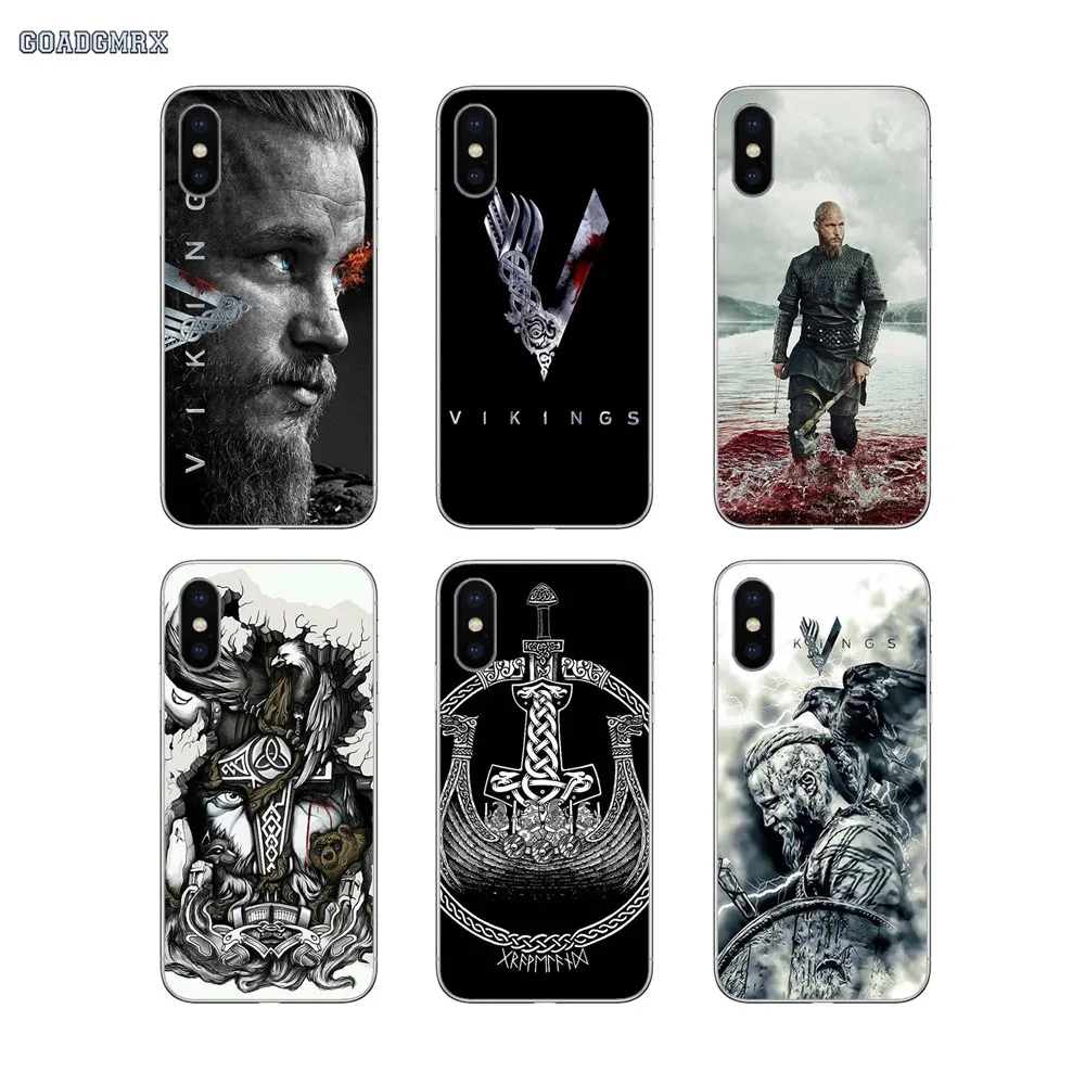 Прозрачные чехлы из ТПУ Vikings Ragnar Lothbrok для Xiaomi mi 4I 4C x 2S Max Red S2 2 3S 4 16G 5 Plus 6 Pro 32G 4A 5A 4X