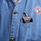 Мультяшная забавная эмалированная брошь в стиле аниме, Симпсоны, каркас Симпсона, Хэллоуин, Рождественская булавка, значок для рубашек, ковбойская одежда, булавки для друзей