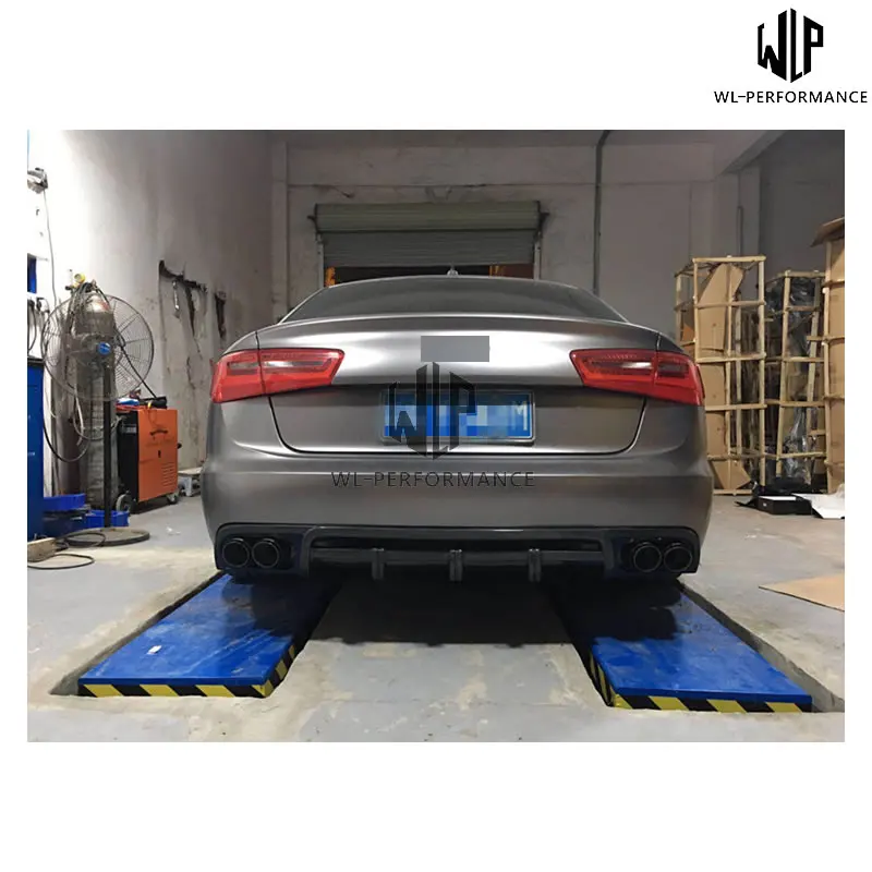 Комплект корпуса автомобиля A6 RS6 ABT из углеродного волокна боковые сплиттеры с