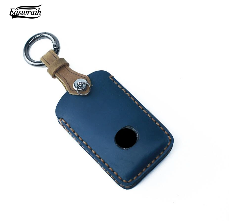 Автомобильный чехол для ключей ручной работы из натуральной кожи Mazda 3 Alexa CX-3 CX4 CX5