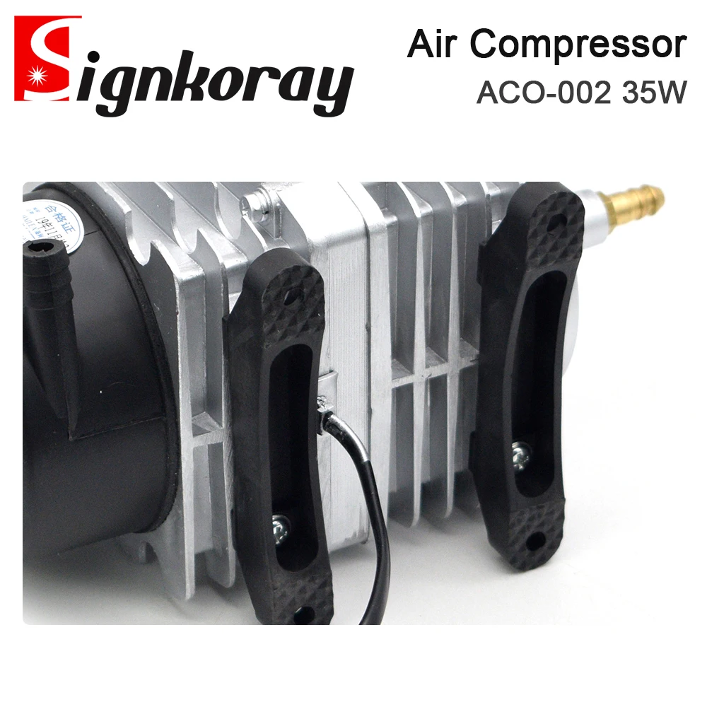 SignkoRay 35 Вт ACO-002 воздушный компрессор 40 л/мин Электрический магнитный насос для