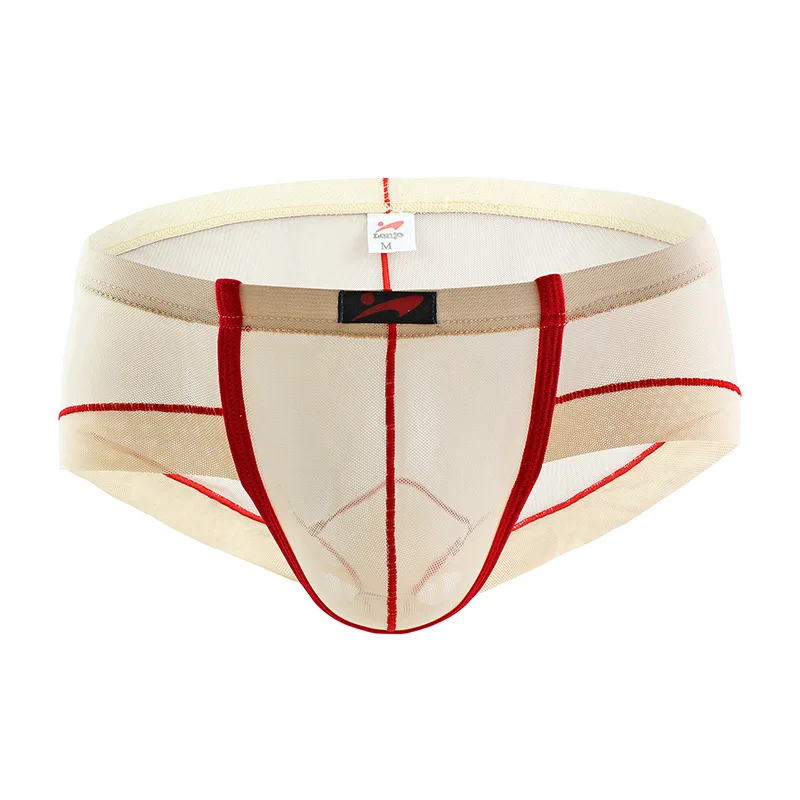 Мужское сексуальное нижнее белье дизайнерские шорты в стиле ретро с U-образным