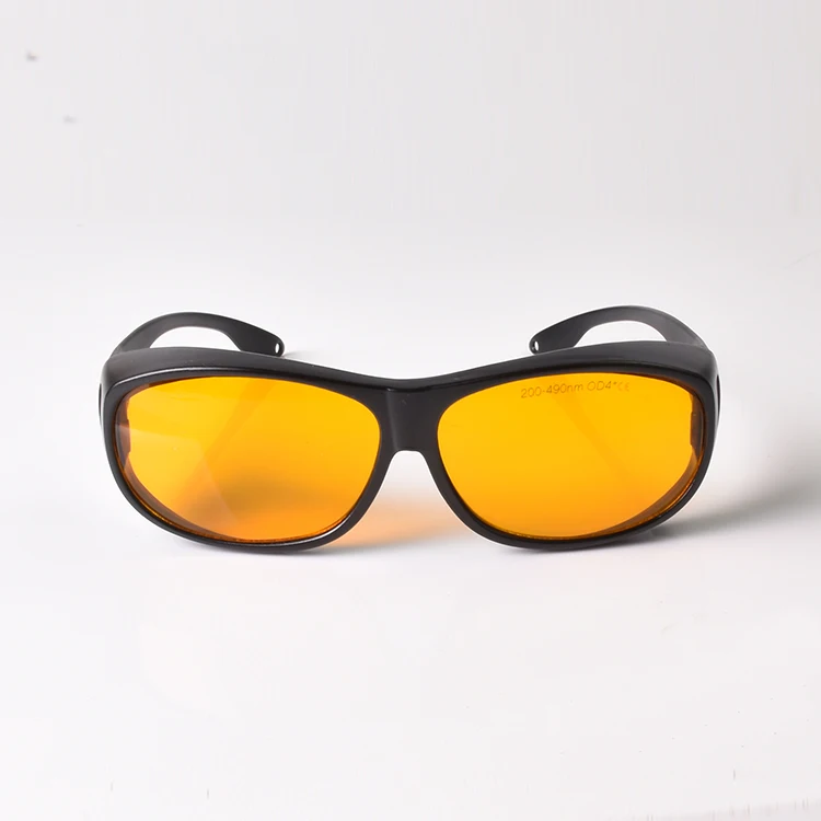 Защитные очки O.D для лазера 6 + 4 фиолетовых и синих лазеров с лазерами CE266 405 450 473nm |