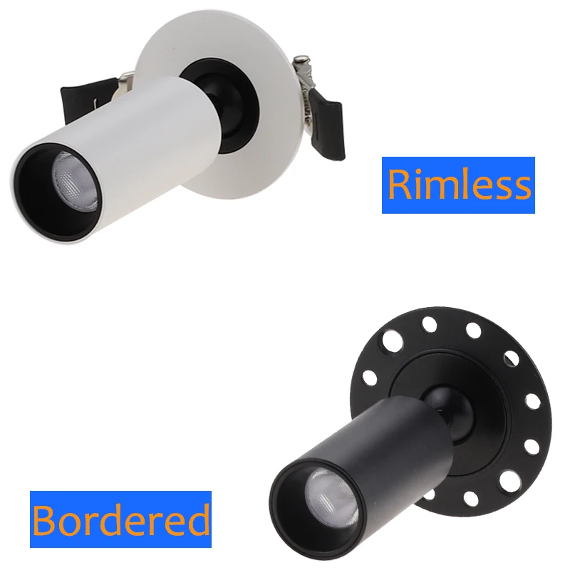 5 шт. новый дизайн встроенный светодиодный светильник 3 Вт AC90-260V Мини прожектор