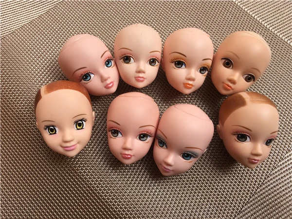 Голова куклы Kiki Licca Kurhn фирменная голова из мультфильма сделай сам без волос