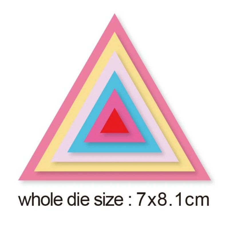 

metal cutting dies cut die mold 70*81mm Layer frame Scrapbook paper craft knife mould blade punch stencils dies