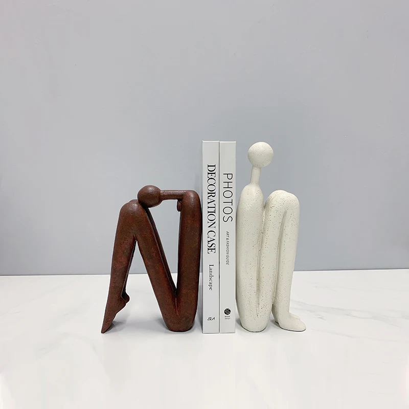 Простой Современный Креативный персонаж абстрактные персонажи из смолы книга