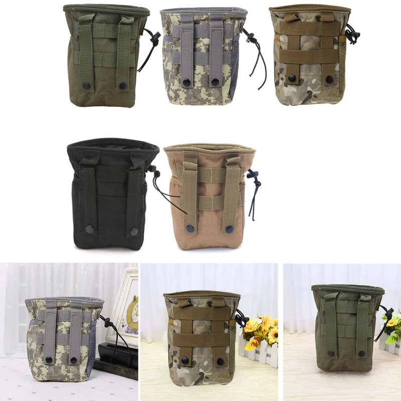 

Y166 Outdooer Utility Pouch Bag Airsoft Military Molle Belt Dump Drop Bag