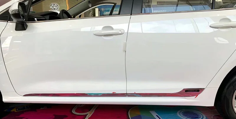 Для Toyota Sedan Corolla E210 Prestige Altis 2019 2020 автомобильные аксессуары ABS Боковая дверь корпус