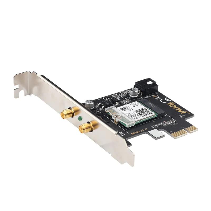 Fenvi 2400 Мбит/с inalambrico AX200Ngw красный Wifi PCI-Express adaptador para Intel Ax200 2,4G/5 ГГц 802.11Ac/Ax Wi-Fi Bluetooth 5,0