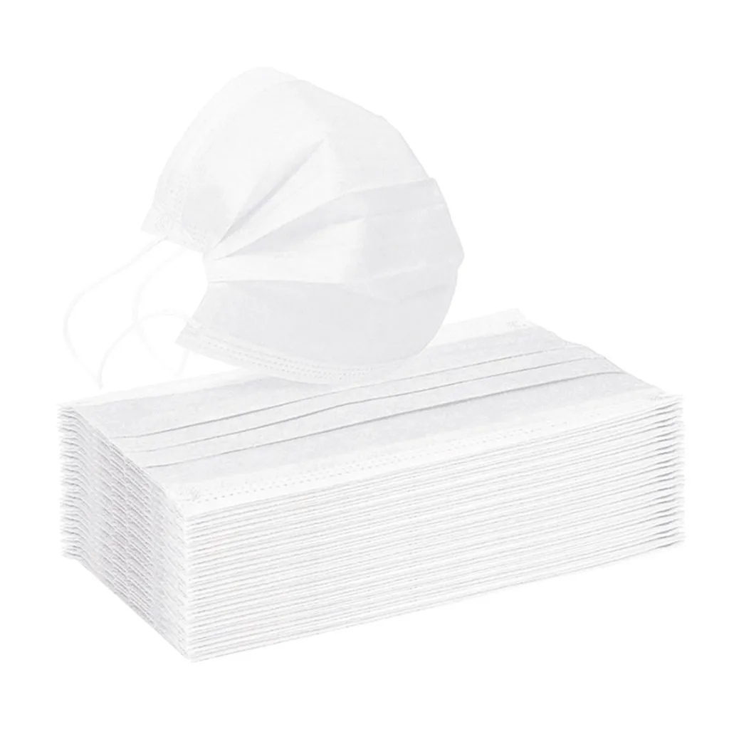 Маски одноразовые из нетканого материала для лица 25 шт. | Тематическая одежда и