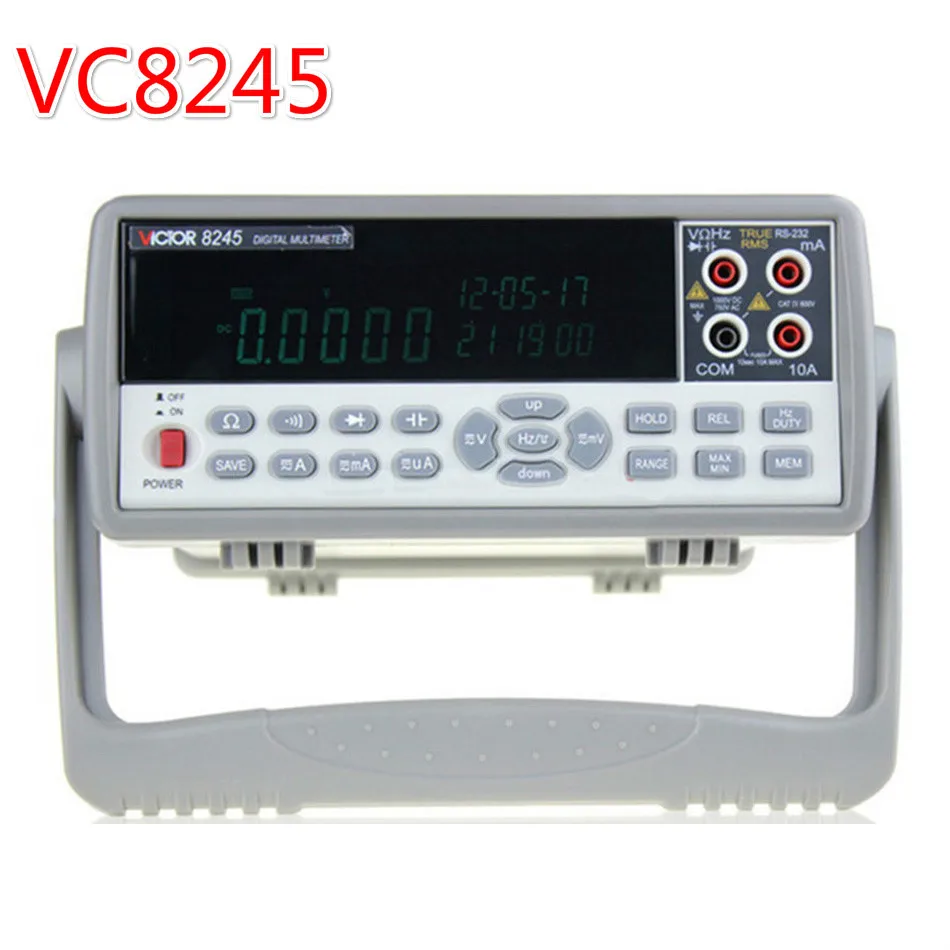 VC8245 4 1/2 Настольный дисплей с высокоточным мультиметром Ture RMS с интерфейсом USB