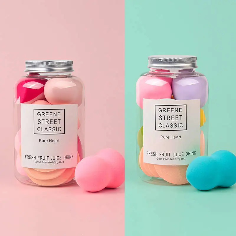 Косметическая пуховка для основы красота макияж губки Мягкая тыква в форме капли