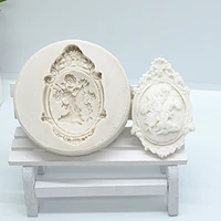3d angel girl flower fairy cake fondant molds cake decorating tools silicone mold pastry kitchen baking accessories