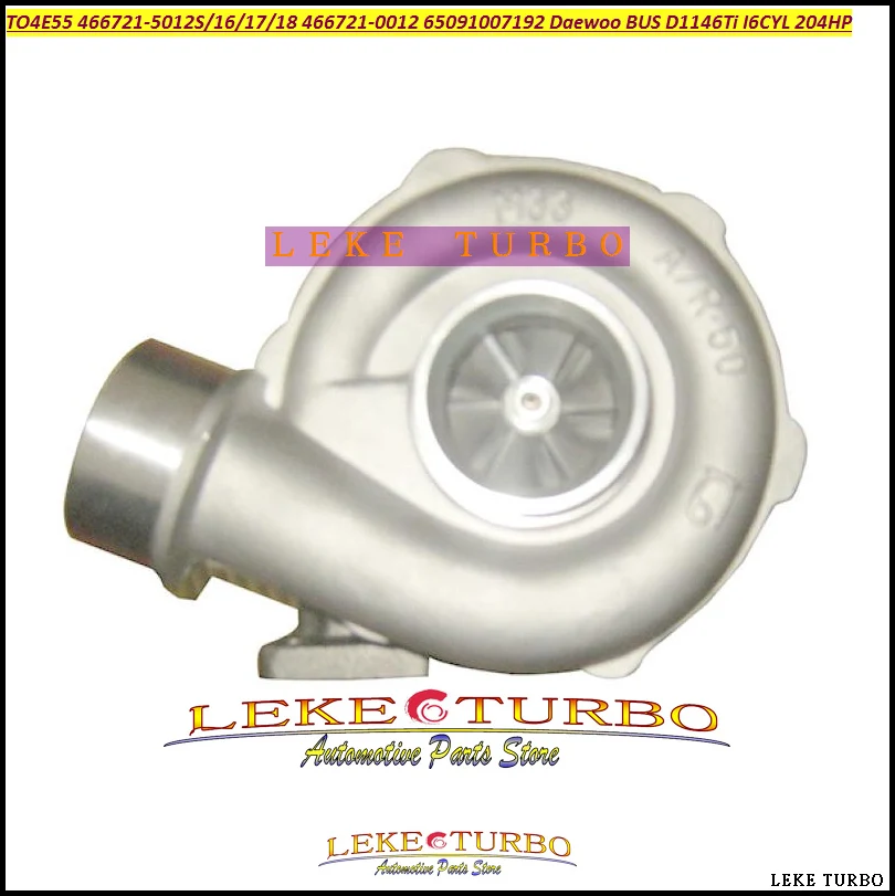 Turbo TO4E55 466721 5012S 0016 0017 0018 0012 65091007192 для автобуса D1146Ti I6CYL 204HP|Воздухозаборники| |