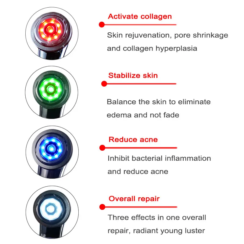 

LED photon radio frequency radio frequency radio frequency EMS skin rejuvenation thin face firming massage beauty instrument