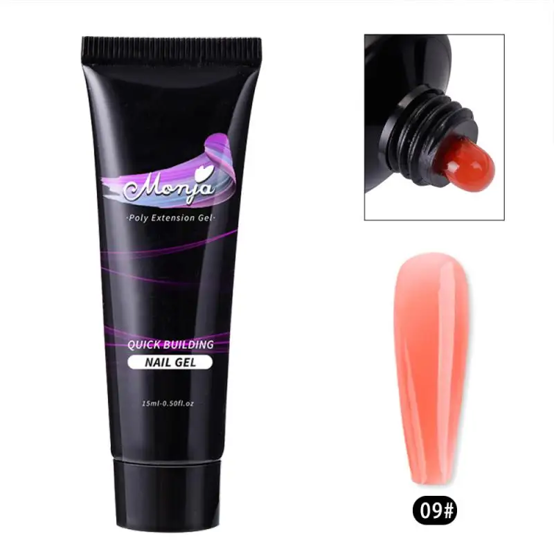 9 цветов для наращивания ногтей Женский Гель лак акриловый быстрое наращивание