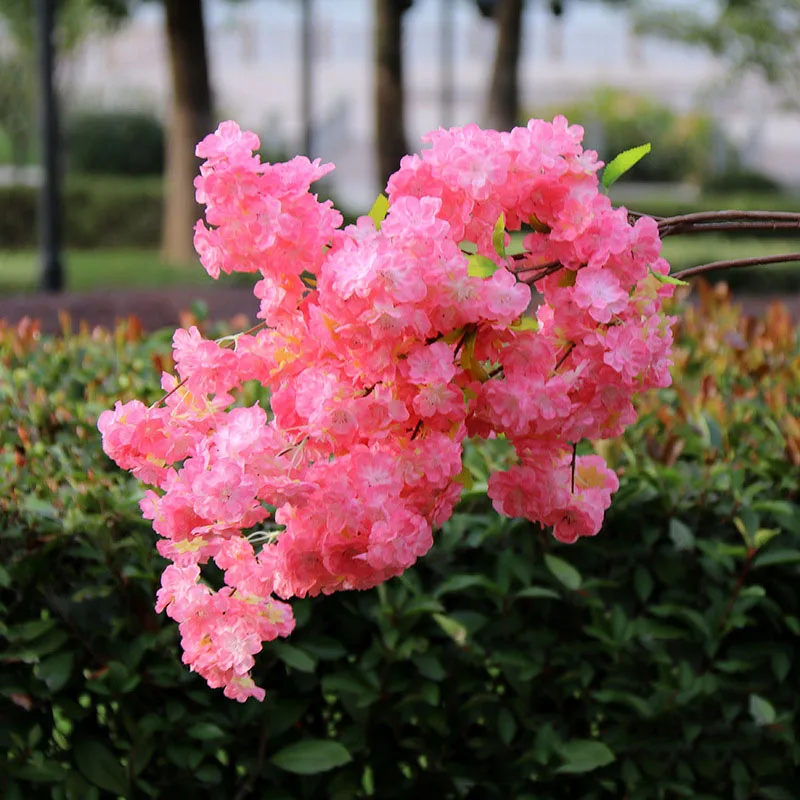 Ветка цветущей вишни 20 шт. розовое украшение свадебная АРКА цветение вечерние