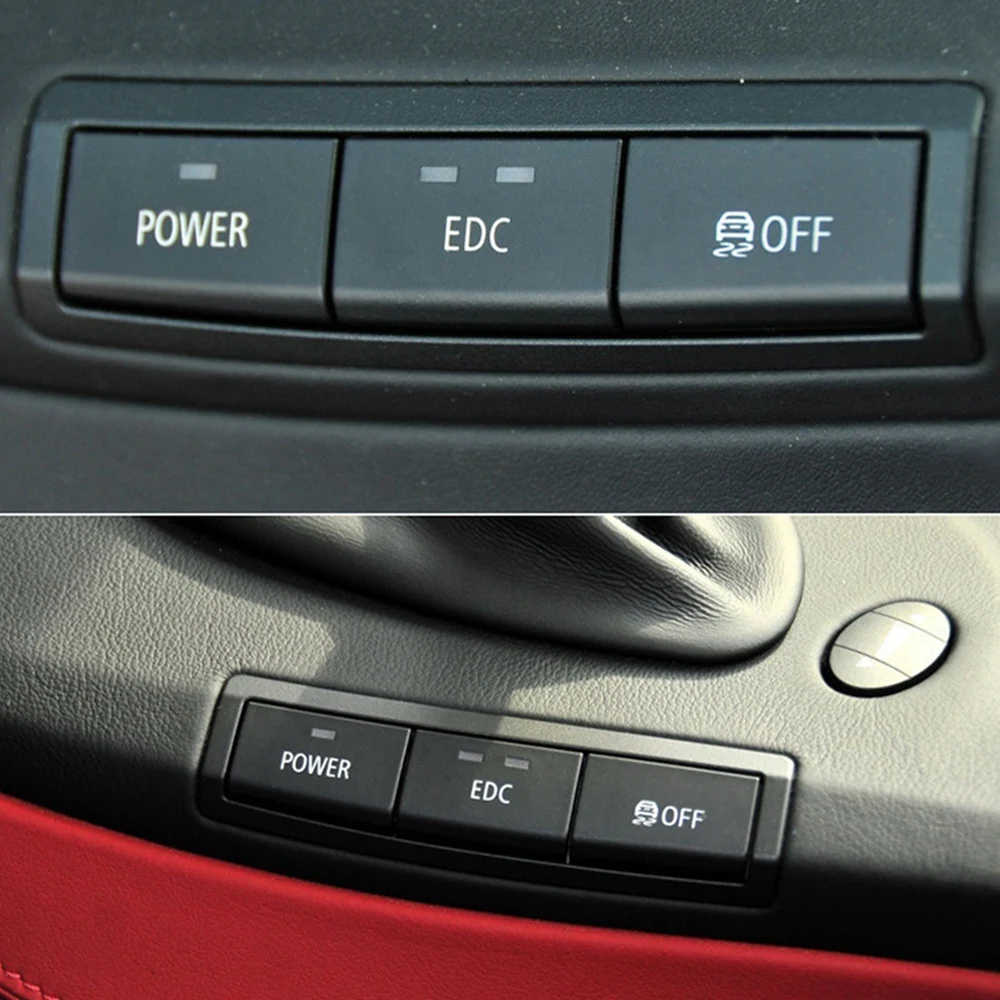 

Electronic Suspension Control Switch Genuine For BMW E92 E93 M3 EDC/DSC/Power Switch Button Cover 61317841136