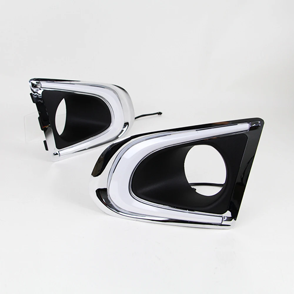 CSCSNL 2PCS DRL For Chevrolet Chevy TRAX 2014 2015 2016 Daytime Running Lights fog lamp cover 12V Daylight | Автомобили и