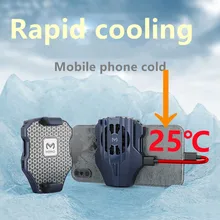 Universal Mobile Phone USB Game Cooler System Cooling Fan Gamepad Holder Stand Radiator For iphone Xiaomi Huawei samsung phone