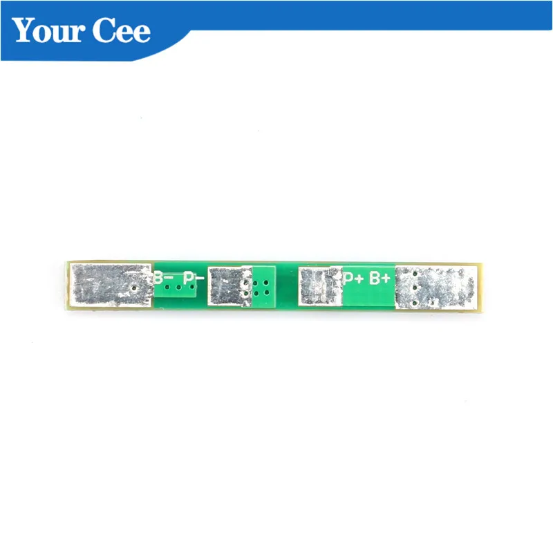 10 шт. защитная плата литий ионного аккумулятора 1S 3 7 в 2 А BMS PCM 18650 перезарядки