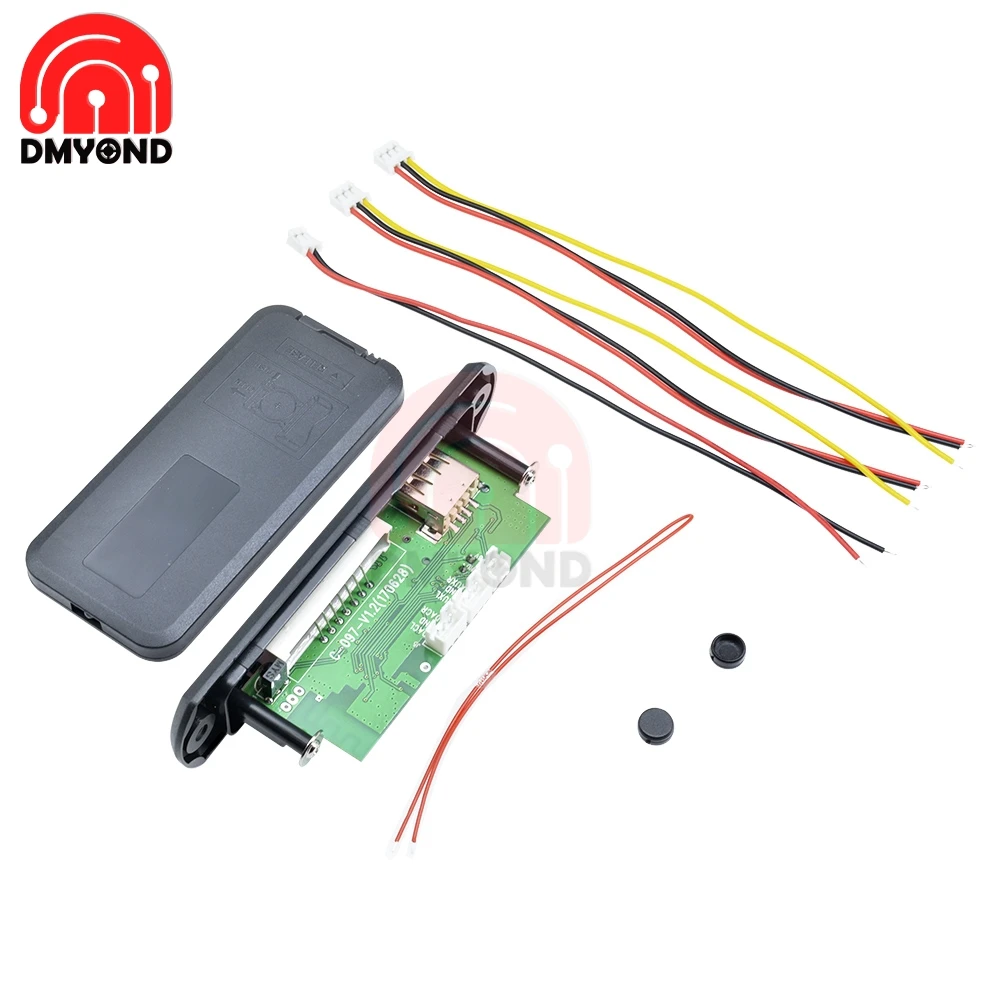 DC 5V 12V светодиодный Car FM Bluetooth MP3 Plaer звуковая карта декодер плата модуль для