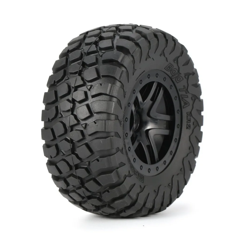 

4Pcs AUSTAR AX-4006 110mm Short Truck Tyre for 1/10 Off-road Truck Crawler Racing RC Car Model Spare Parts Accessories