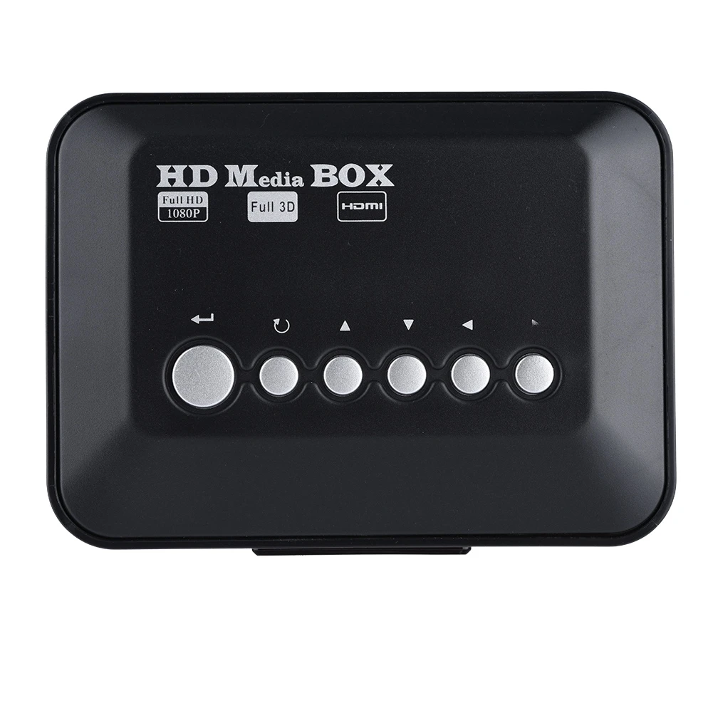 

SOONHUA Set Top Box HD HDMI Audio Video Media Player Boxes 1080P Set Top Box With IR Remote Control And Power Adapter