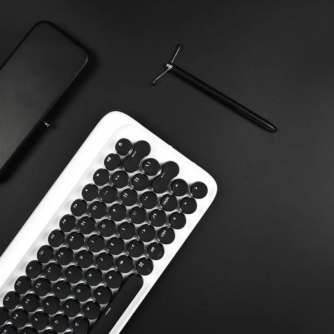Xiaomi Mijia LOFREE Bluetooth Беспроводная механическая клавиатура 79 клавишная клавиатура мышь 2,4G/Bluetooth двухрежимный Многофункциональный