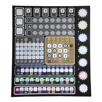 

Newest Board Game Cards Game Qwixx Family Party Games Children Kids Fun Games Intellectual games