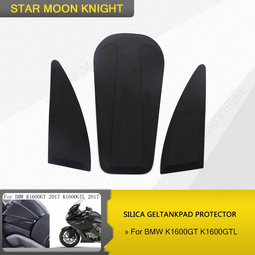 

silica gel Motorcycle Tank Pad Protector Sticker Decal Gas Knee Grip Tank Traction Pad For BMW K1600GT K1600GTL