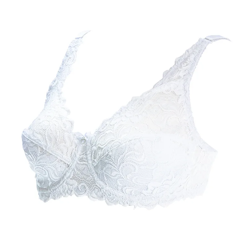 

Lace Bralette Tops Thin Cup Bras Girl Women Underwear Plus Size Sexy Lingerie Underwire Push Up Bra Comfort Breathable Brassiere