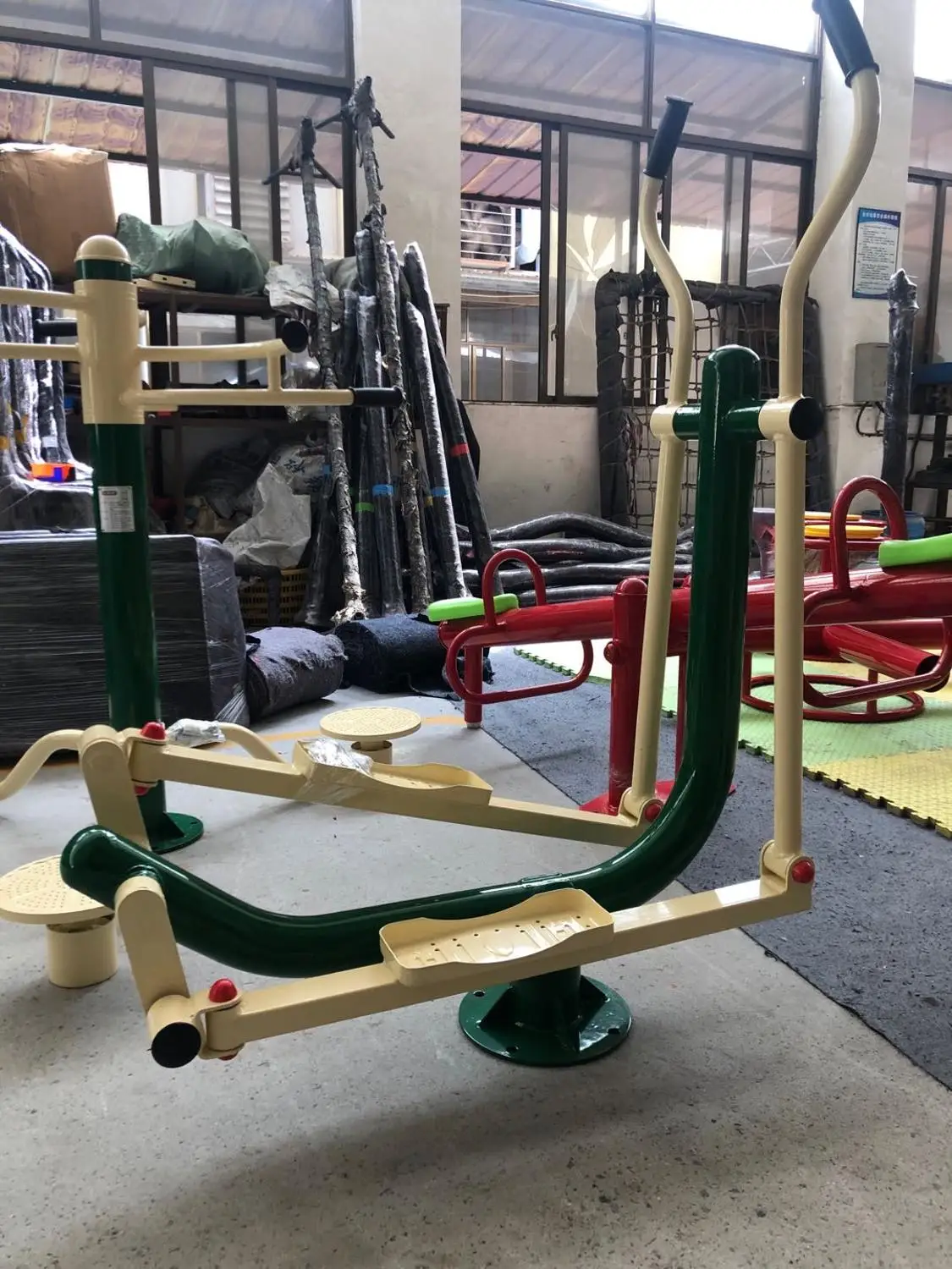 Высококачественное оборудование для фитнеса на открытом воздухе эллиптический