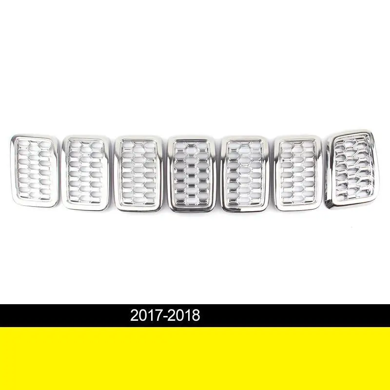Авто передний бампер решетка автомобильный модифицированный хром авто Стайлинг