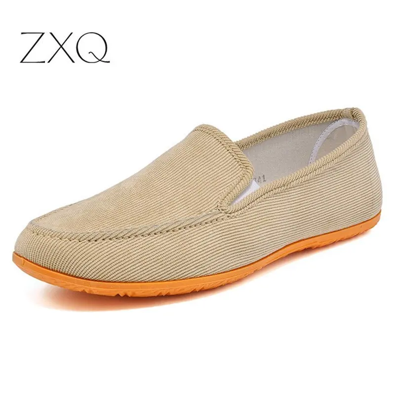 

Hot Sale Casual Shoes For Men Spring Summer Breathable Flats Shoes Comfortable Light Weight Slip-on Loafers Shoes Men