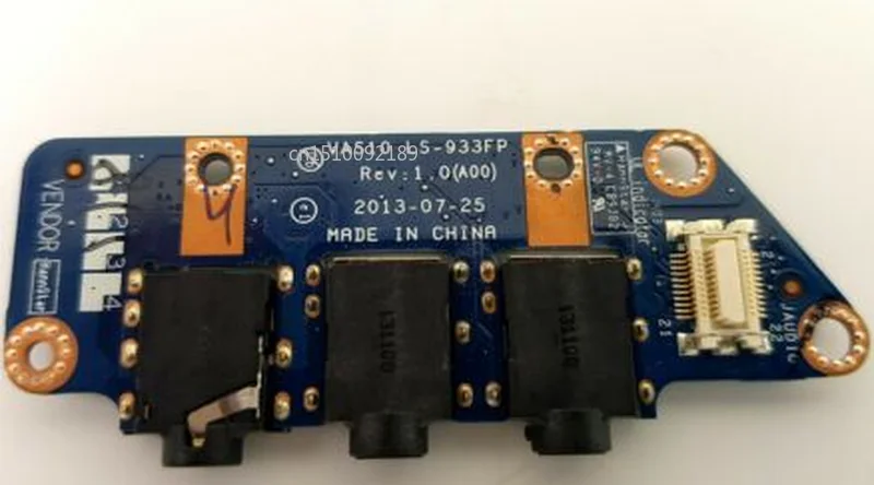 

Original FOR DELL ALIENWARE 18 R3 AUDIO SOUND PORT BOARD LS-933FP fully tested