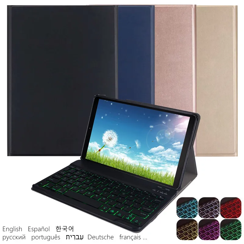 

7 Color Backlit Keyboard Case for Lenovo Tab P11 Pro Case TB-J706F 11.5'' Keyboard Case Russian Spanish Korean Keyboard Teclado