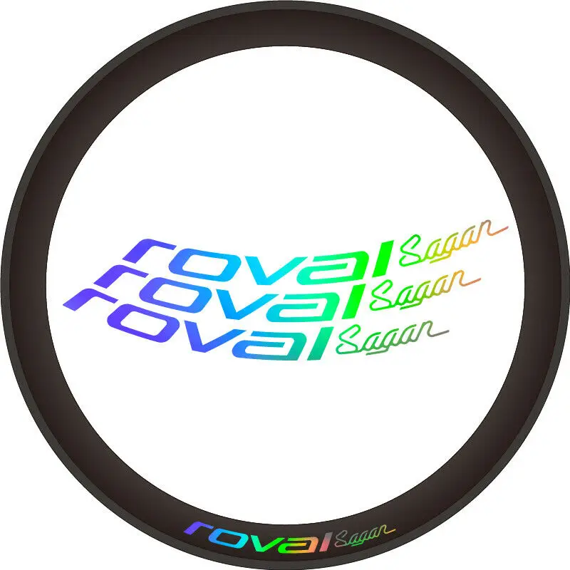 

New Arrival, Two Wheel Sticker Set for Roval Sagan Road Bike Wheel Cycling Bicycle Decal
