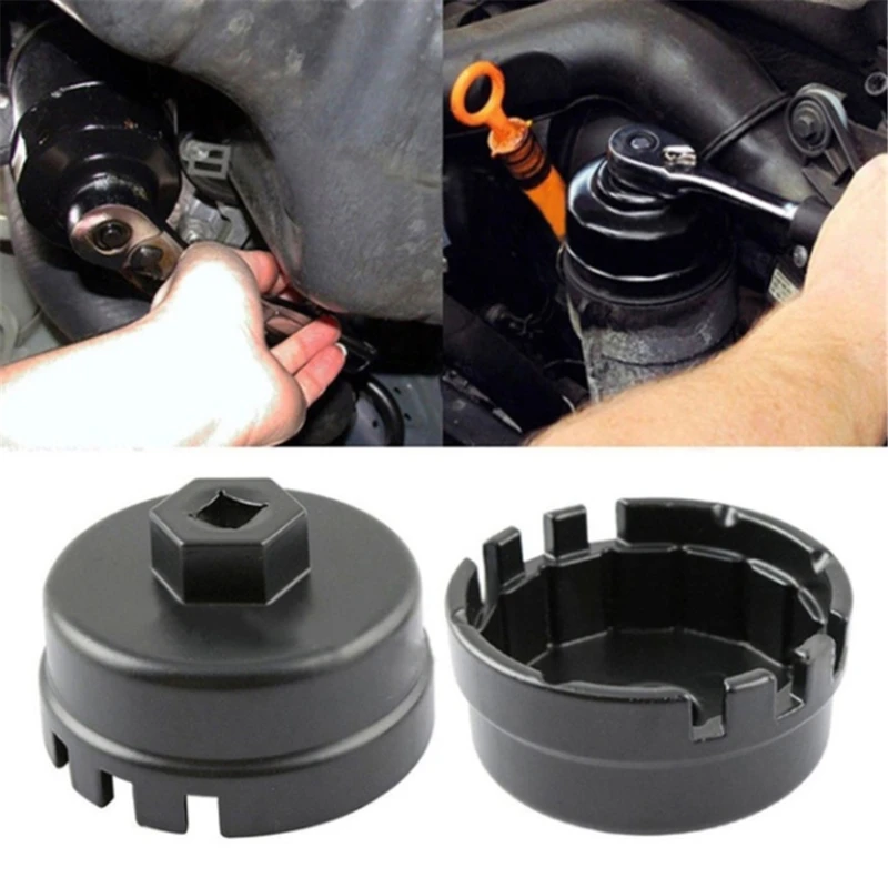 Прочный высококачественный черный масляный фильтр ключ-съемник инструмент для