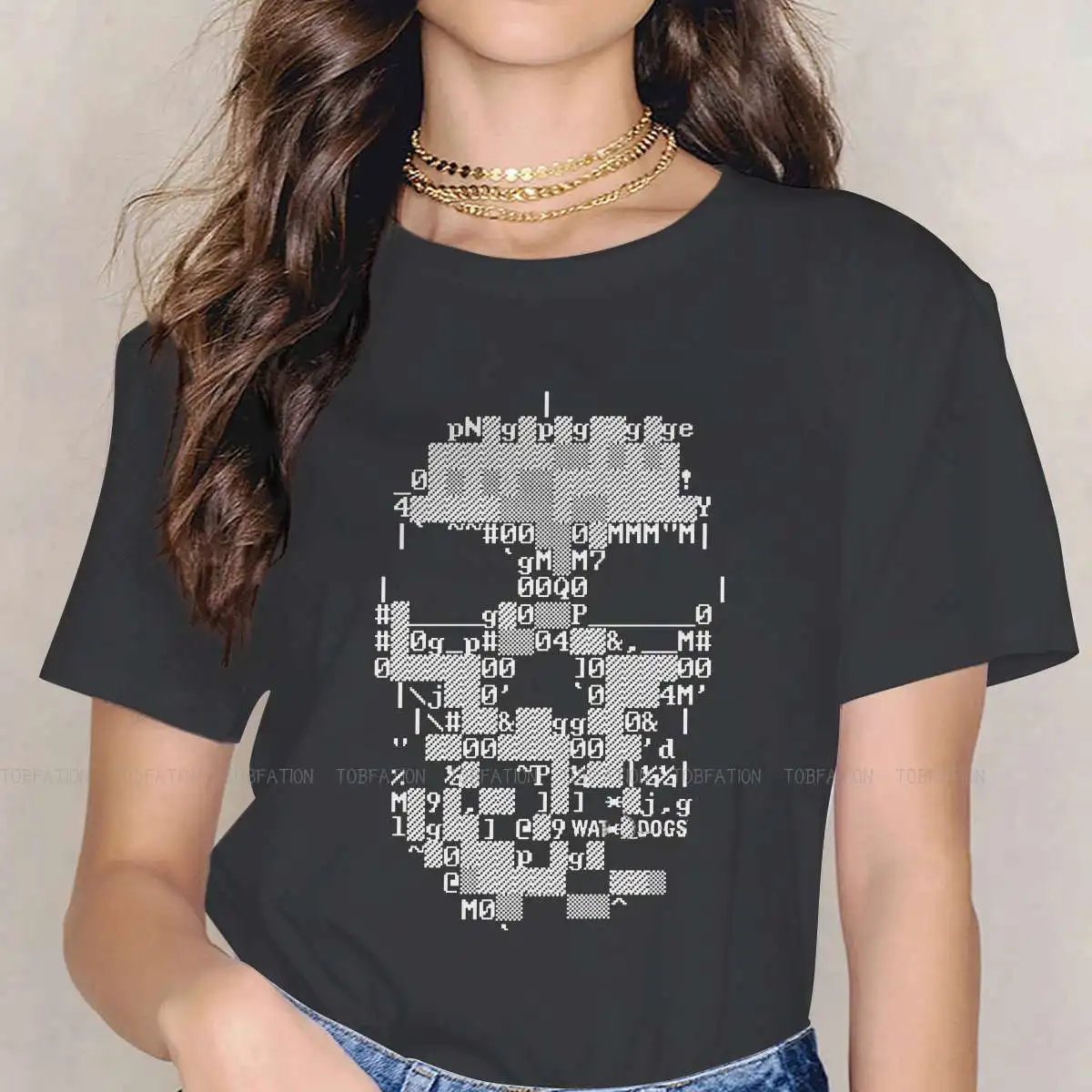 

Часы Собаки Футболка для женщин девушек Dedsec 4XL Футболка для отдыха Новинка пушистая