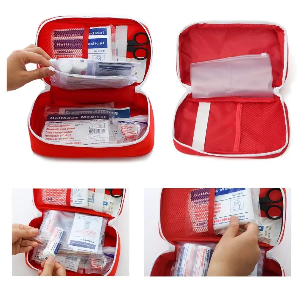 Аптечка медицинская компактная для выживания на открытом воздухе в