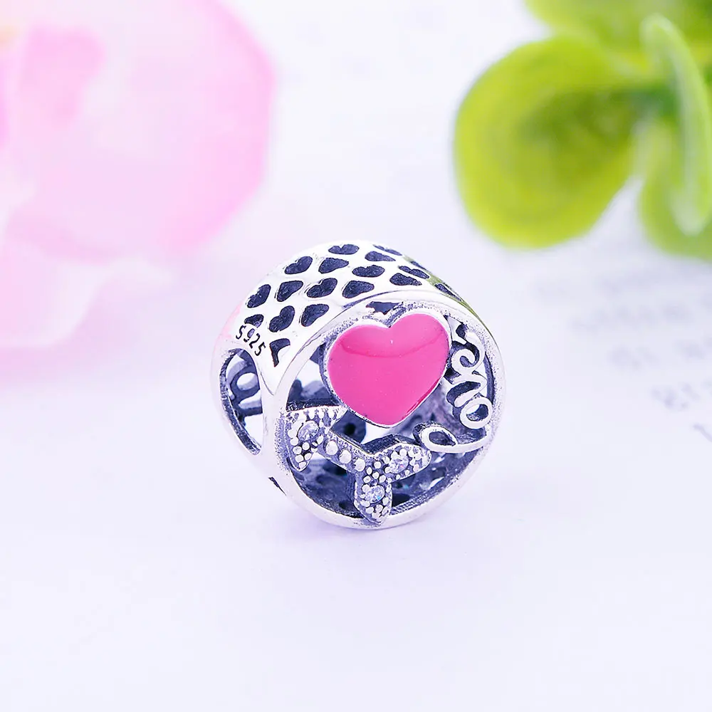 Зимние подвески 2015 бусины шармы с эмалью фианиты подходят для оригинальных