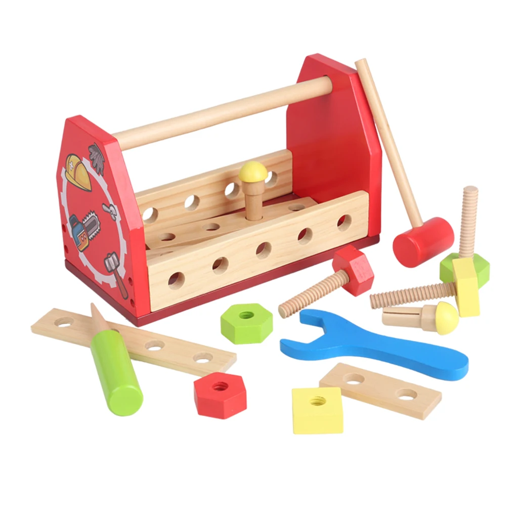 

Children Toolbox Kit DIY Fine Sports Disassembly Toys Early Education Toy Construction Tools for Kids 3 and Above