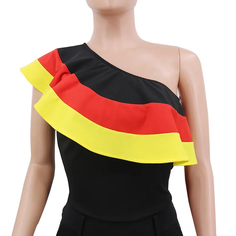 Adogirl цветной лоскутный Женский Повседневный комплект из двух предметов 2020