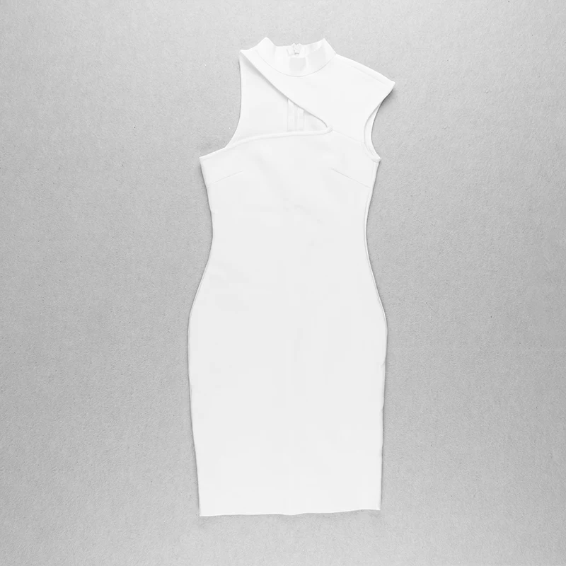 Vestidos женское сексуальное дизайнерское белое оранжевое Бандажное платье знаменитость вечерние платья для ночного клуба