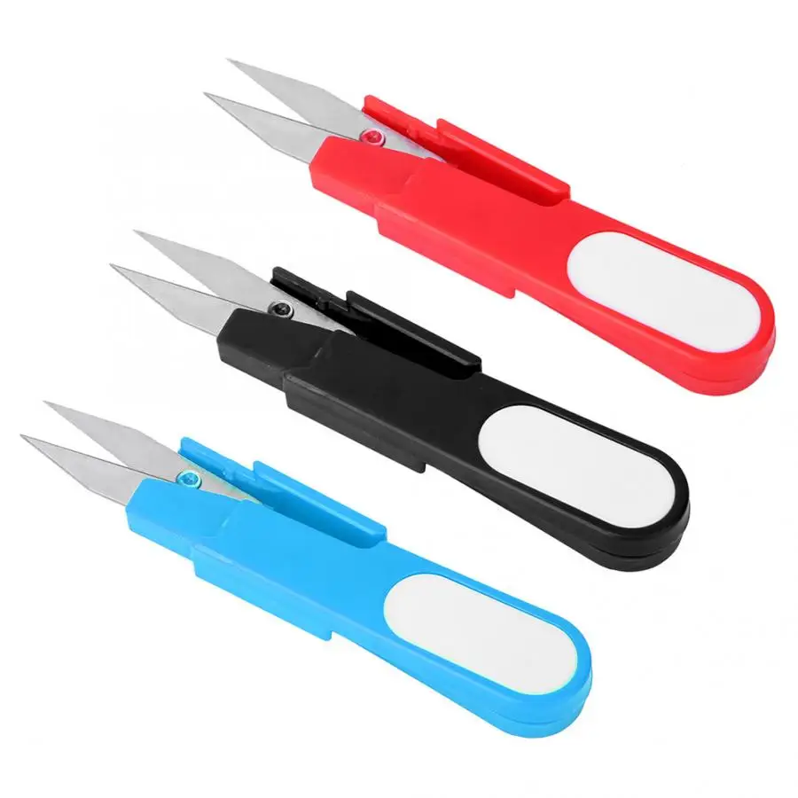 5 шт./компл. пластиковые рыболовные ножницы складная рыболовная леска с капюшоном