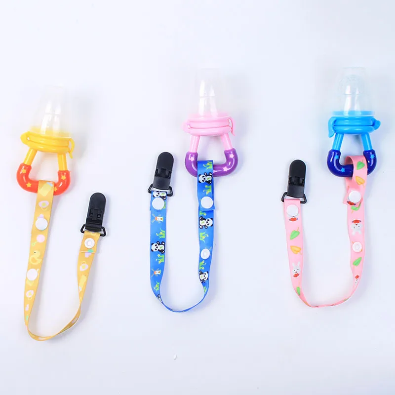 Feeding Baby Pacifier chain baby toys Nipple clip anti dropping and gutta percha bite bag anti dropping chain Pacifier