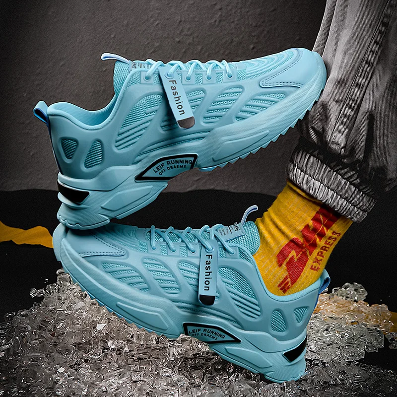 

Lightweight Men Sneakers Fashion Trending Breathable Sneakers Extreme sport Non-slip Parkour shoe Rap Hip hop shoe